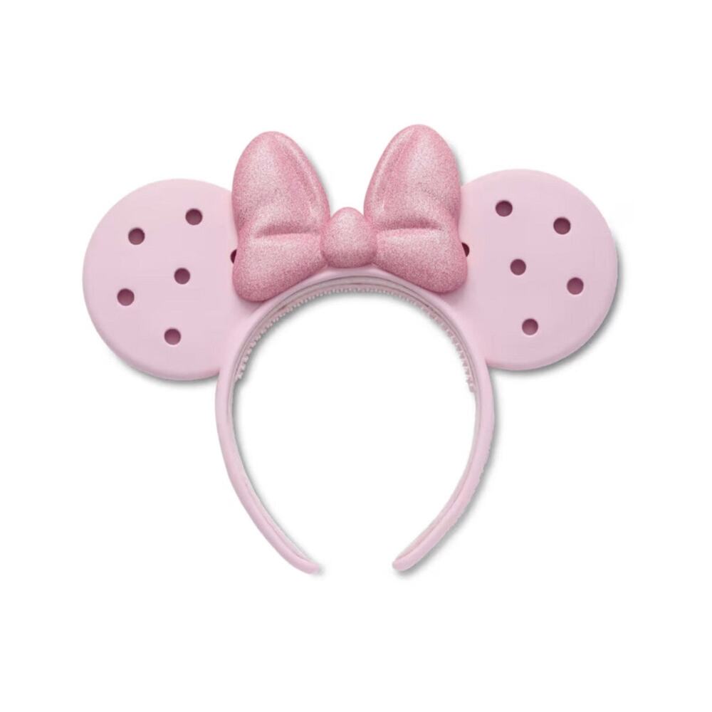 Disney Pink Croc Minnie Mouse Ears - Picture 5 of 5